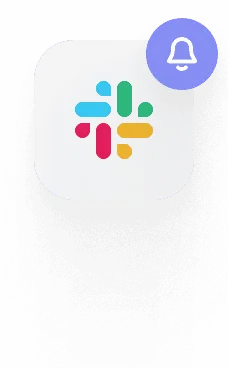 Slack notification showing CI issue alert